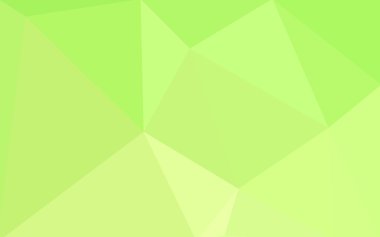 Üçgenler ve degrade origami tarzı oluşur çok renkli yeşil, sarı, turuncu poligonal tasarım deseni.