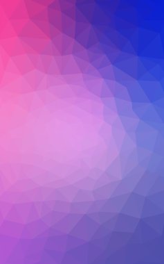 Üçgenler ve degrade origami tarzı oluşur çok renkli mor, pembe poligonal tasarım deseni.