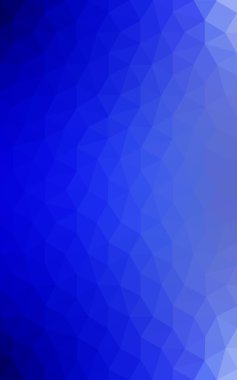 Üçgenler ve degrade origami tarzı oluşur mavi köşeli tasarım deseni.