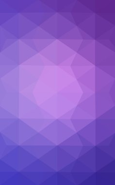 Üçgenler ve degrade origami tarzı oluşur çok renkli pembe, mavi köşeli tasarım deseni.