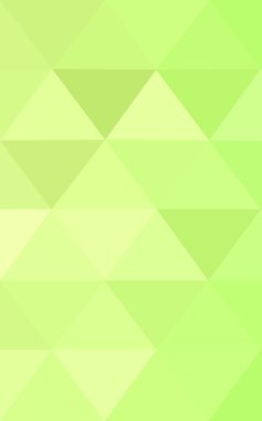 Üçgenler ve degrade origami tarzı oluşur çok renkli yeşil, sarı, turuncu poligonal tasarım deseni.