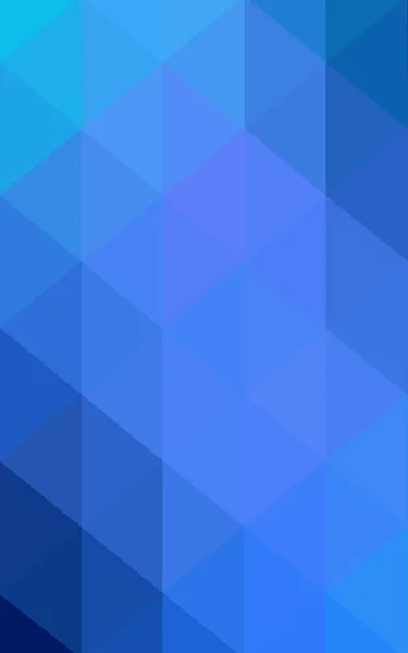 三角形と折り紙スタイルの勾配から成っている光の青い多角形デザイン パターン — ストック写真