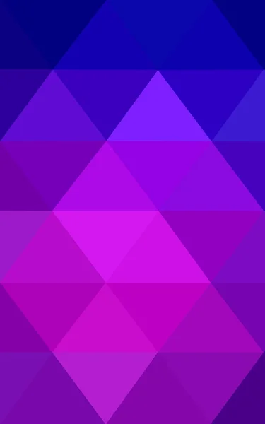 Multicolor pink, blue polygonal design pattern, which consist of triangles and gradient in origami style. — Stock Photo, Image