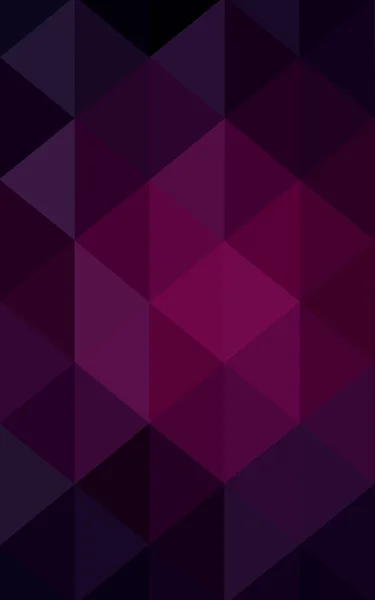 Wzorzec ciemny fioletowy projekt wielokąta, który składa się z trójkątów i gradientu w stylu origami — Zdjęcie stockowe