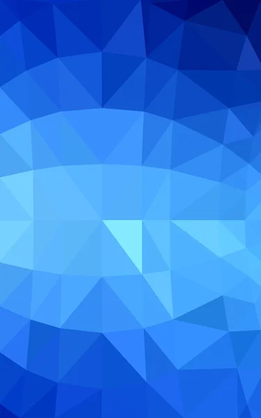 Light blue polygonal design pattern,which consist of triangles and gradient in origami style — Stock Photo, Image