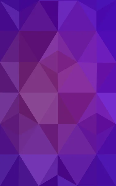 Padrão de design poligonal roxo, que consiste em triângulos e gradiente no estilo origami . — Fotografia de Stock