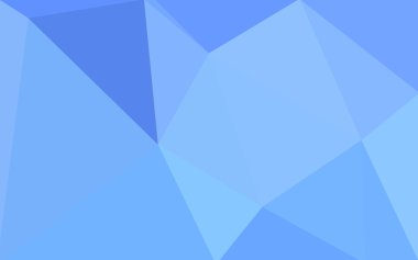 Üçgenler ve degrade origami tarzı oluşur mavi köşeli tasarım deseni.