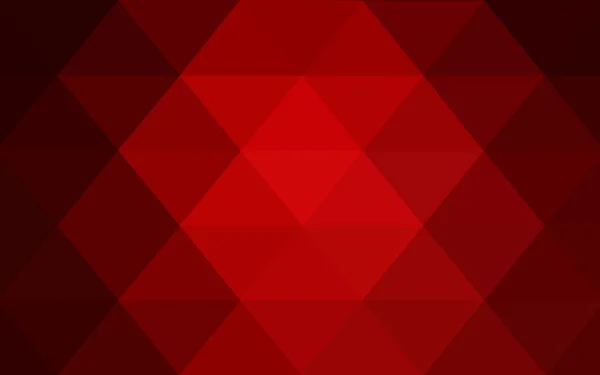 Padrão de design poligonal vermelho escuro, que consistem em triângulos e gradiente no estilo origami — Vetor de Stock