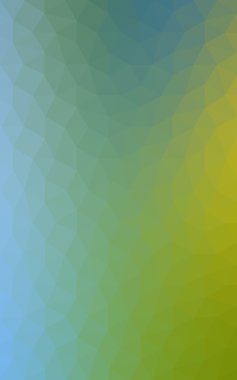 Üçgenler ve degrade origami tarzı oluşur çok renkli yeşil, mavi köşeli tasarım deseni.