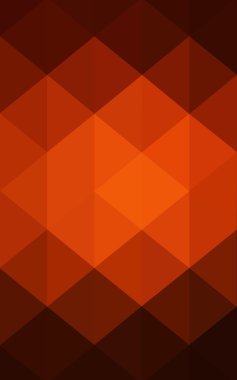 Üçgenler ve degrade origami tarzı oluşur koyu kırmızı köşeli tasarım deseni