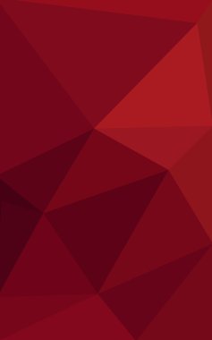 Üçgenler ve degrade origami tarzı oluşur koyu kırmızı köşeli tasarım deseni.