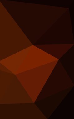 Üçgenler ve degrade origami tarzı oluşur koyu kırmızı köşeli tasarım deseni.