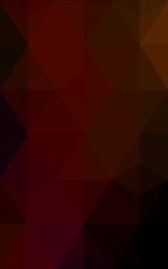 Üçgenler ve degrade origami tarzı oluşur koyu kırmızı köşeli tasarım deseni.