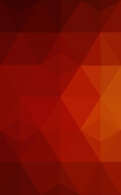 Üçgenler ve degrade origami tarzı oluşur koyu kırmızı köşeli tasarım deseni.