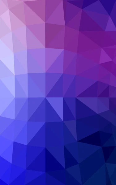 Patrón de diseño poligonal rosa claro, azul, que consiste en triángulos y gradiente en estilo origami —  Fotos de Stock