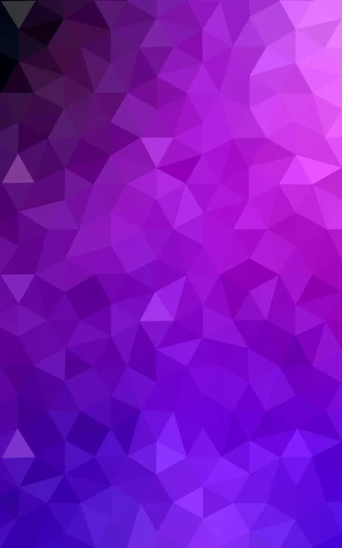 Mehrfarbiges rosafarbenes, blaues polygonales Designmuster, das aus Dreiecken und Farbverlauf im Origami-Stil besteht. — Stockfoto