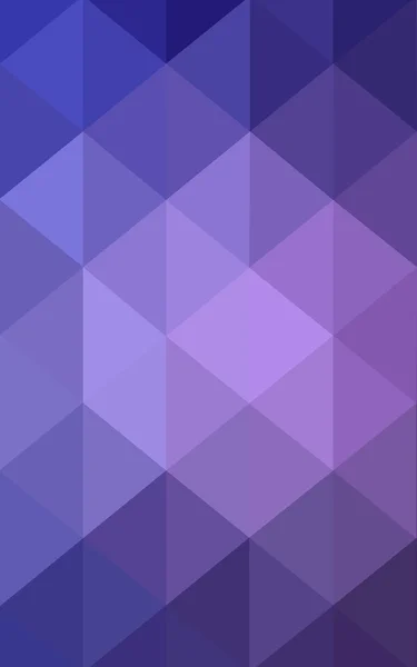 Modèle polygonal violet clair, qui se composent de triangles et de dégradés dans le style origami — Photo