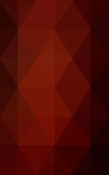 Üçgenler ve degrade origami tarzı oluşur koyu kırmızı köşeli tasarım deseni. — Stok fotoğraf