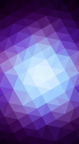 Multicolor dark pink, blue polygonal design illustration, which consist of triangles and gradient in origami style. — Stock Photo, Image