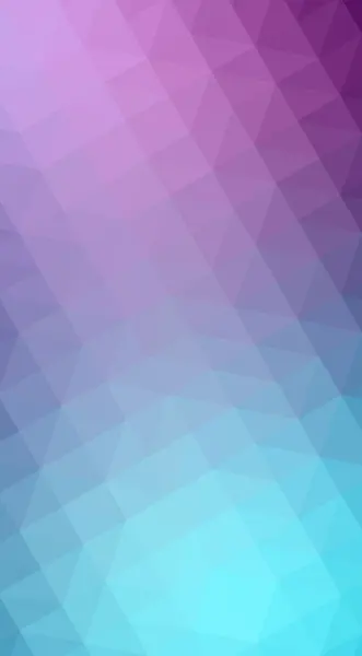 Multicolor rosa, azul ilustração design poligonal, que consistem em triângulos e gradiente no estilo origami . — Fotografia de Stock