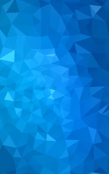 Голубой многоугольный рисунок, состоящий из треугольников и градиента в стиле оригами . — стоковое фото