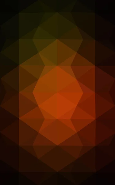 Ciemny czerwony wielokątne wzór, który składa się z trójkątów i gradientu w stylu origami. — Zdjęcie stockowe