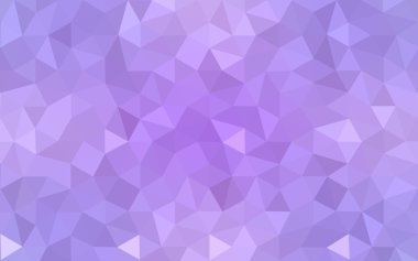 Üçgenler ve degrade origami tarzı oluşur mor kenarlı tasarım deseni.