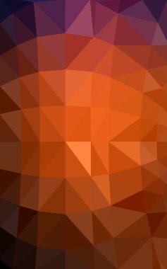 Üçgenler ve degrade origami tarzı oluşur koyu kırmızı köşeli tasarım deseni