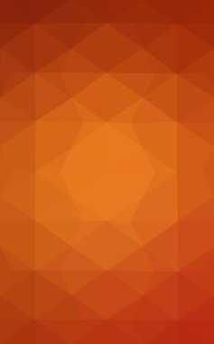 Üçgenler ve degrade origami tarzı oluşur kırmızı köşeli tasarım deseni.