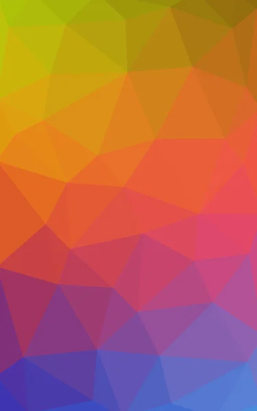 Lätta multicolor polygonal designmönster, som består av trianglar och lutningen i origami stil — Stockfoto