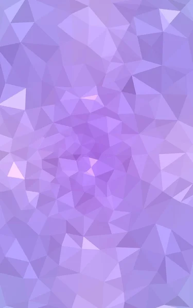 Purple polygonal design pattern, which consist of triangles and gradient in origami style.