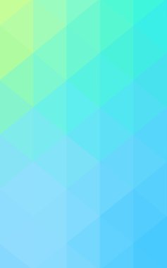 Açık mavi, poligonal tasarım deseni, yeşil üçgenler ve degrade origami tarzı hangi oluşur