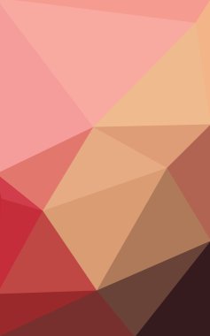 Üçgenler ve degrade origami tarzı oluşur çok renkli kırmızı, sarı, turuncu poligonal tasarım deseni.