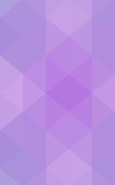 Üçgenler ve degrade origami tarzında oluşan hafif mor poligonal tasarım deseni