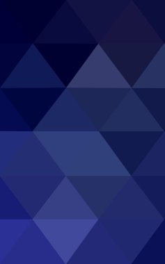 Üçgenler ve degrade origami tarzında oluşan koyu mor kenarlı tasarım deseni.