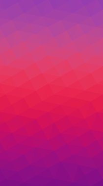 Üçgenler ve degrade origami tarzı oluşur çok renkli mor, pembe poligonal tasarım illüstrasyon.