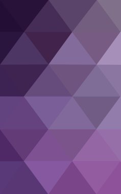 Üçgenler ve degrade origami tarzı oluşur mor kenarlı tasarım deseni.