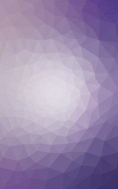 Üçgenler ve degrade origami tarzı oluşur mor kenarlı tasarım deseni.