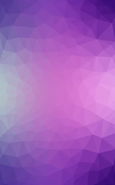 三角形と折り紙スタイルの勾配から成っているピンクの多角形デザイン パターン. — ストック写真