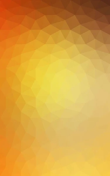 Orange polygonal pattern, which consist of triangles and gradient, background in origami style. — Stock Photo, Image