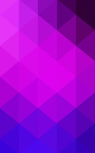 Modello di disegno poligonale rosa chiaro, blu, che consiste di triangoli e gradiente in stile origami — Foto Stock