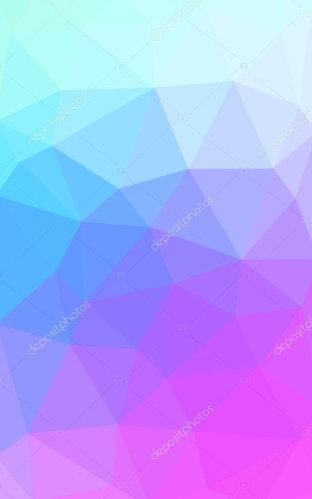 Light Pink Blue Polygonal Design Pattern Which Consist Of Triangles And Gradient In Origami Style Stock Photo C Smaria