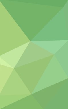 Üçgenler ve degrade origami tarzı oluşur yeşil köşeli tasarım deseni.