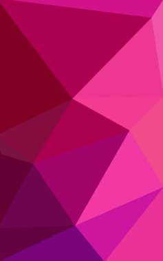 Üçgenler ve degrade origami tarzı oluşur çok renkli mor, pembe poligonal tasarım deseni.