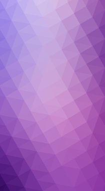 Üçgenler ve degrade origami tarzı oluşur mor kenarlı tasarım illüstrasyon.