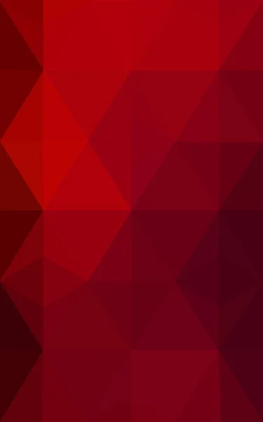 Modèle de conception polygonale rouge foncé, qui se composent de triangles et de dégradé dans le style origami . — Photo