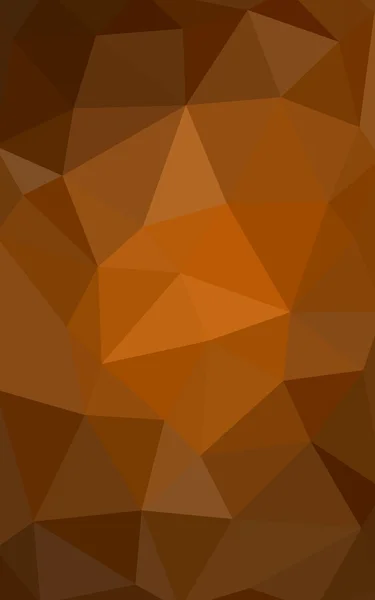 Light orange polygonal design pattern,which consist of triangles and gradient in origami style