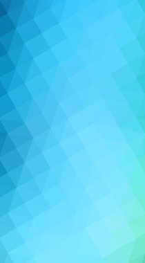 Üçgenler ve degrade origami tarzı oluşur çok renkli yeşil, mavi köşeli tasarım illüstrasyon.