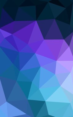 Üçgenler ve degrade origami tarzı oluşur koyu pembe, mavi köşeli tasarım deseni