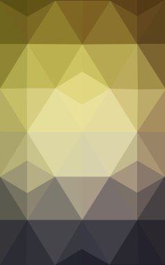 Üçgenler ve degrade origami tarzı oluşur çok renkli mavi, sarı, turuncu poligonal tasarım deseni.